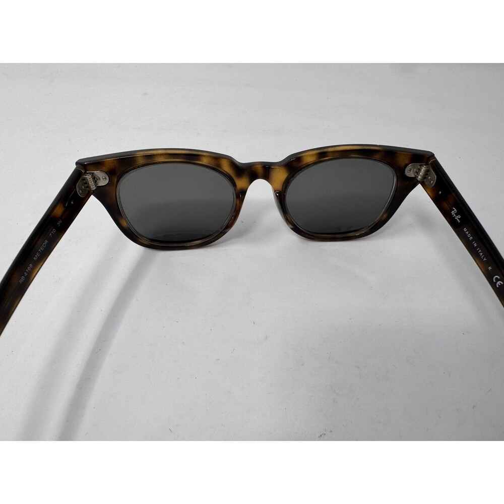 Ray-Ban RB4168 Meteor Sunglass Frames Only Tortoise 710 3N Italy - Picture 12 of 16